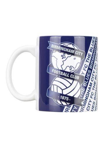 BOLD CREST Personalised Ceramic Mug Birmingham City F.C 