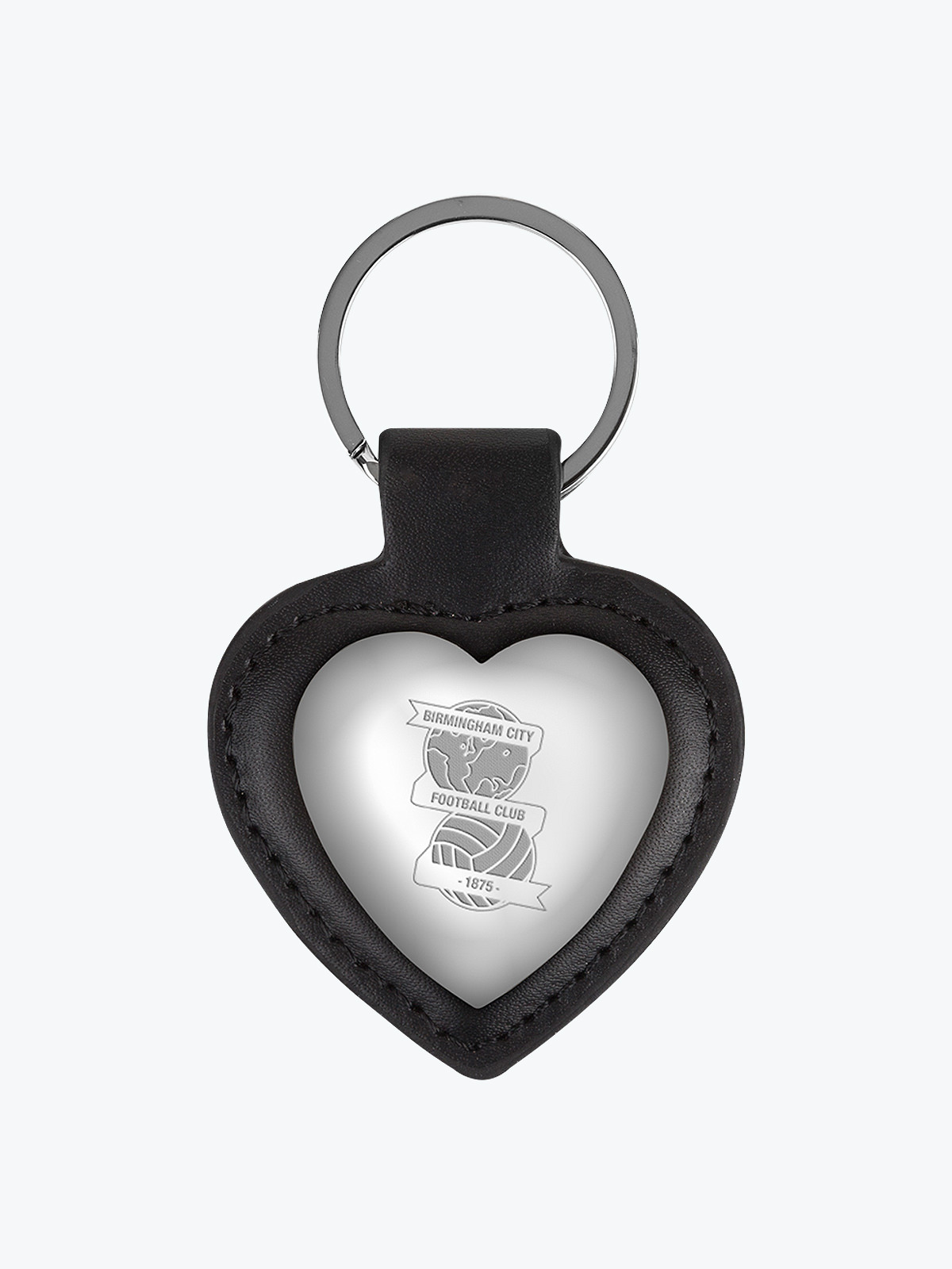 Picture of HEART LEATHER KEYRING