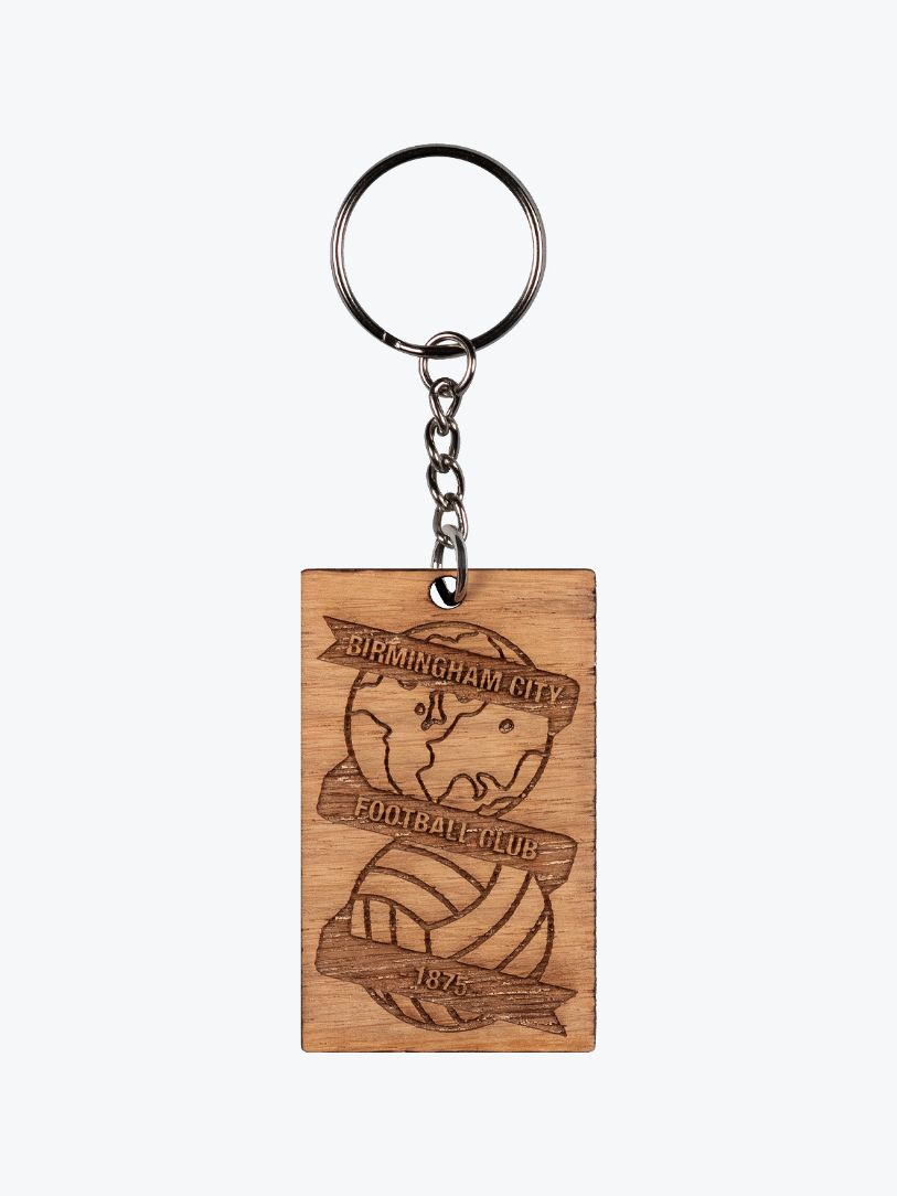 Picture of WOODEN CREST KEYRING