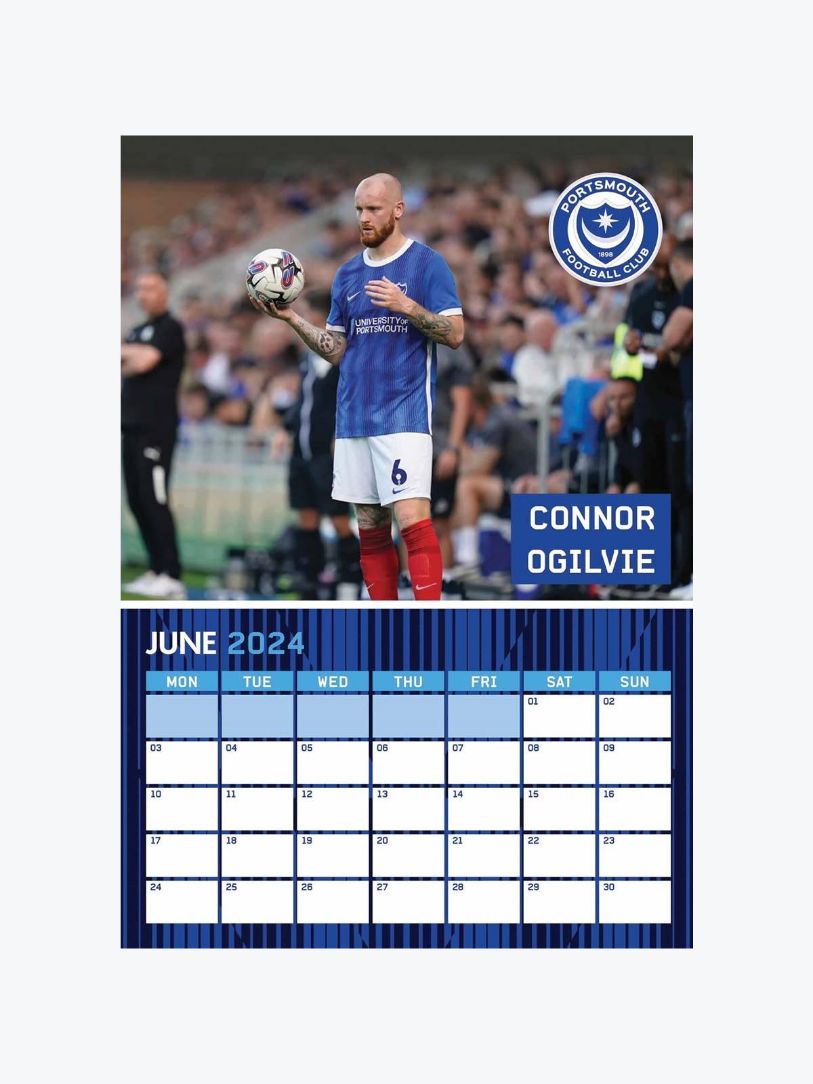 Portsmouth FC 2024 CALENDAR