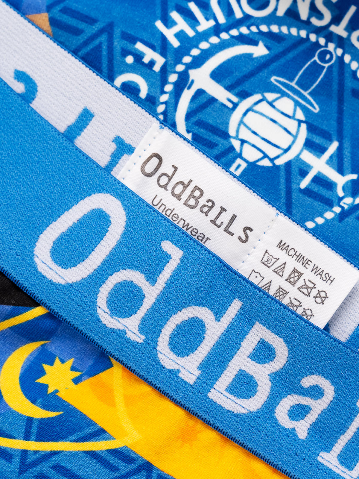 Picture of POMPEY X ODDBALLS MASH UP BOXERS