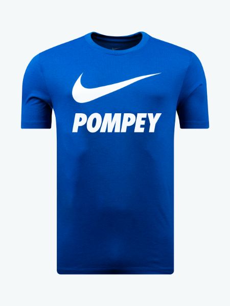Picture of POMPEY SWOOSH TEE - ADULT