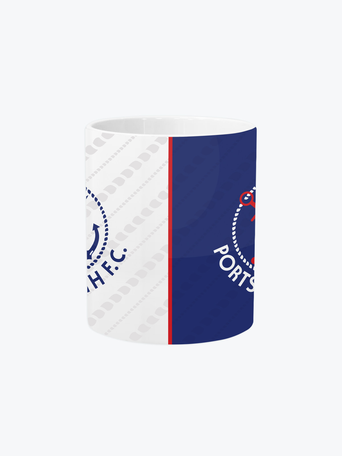 Picture of HALF & HALF ANCHOR CREST MUG