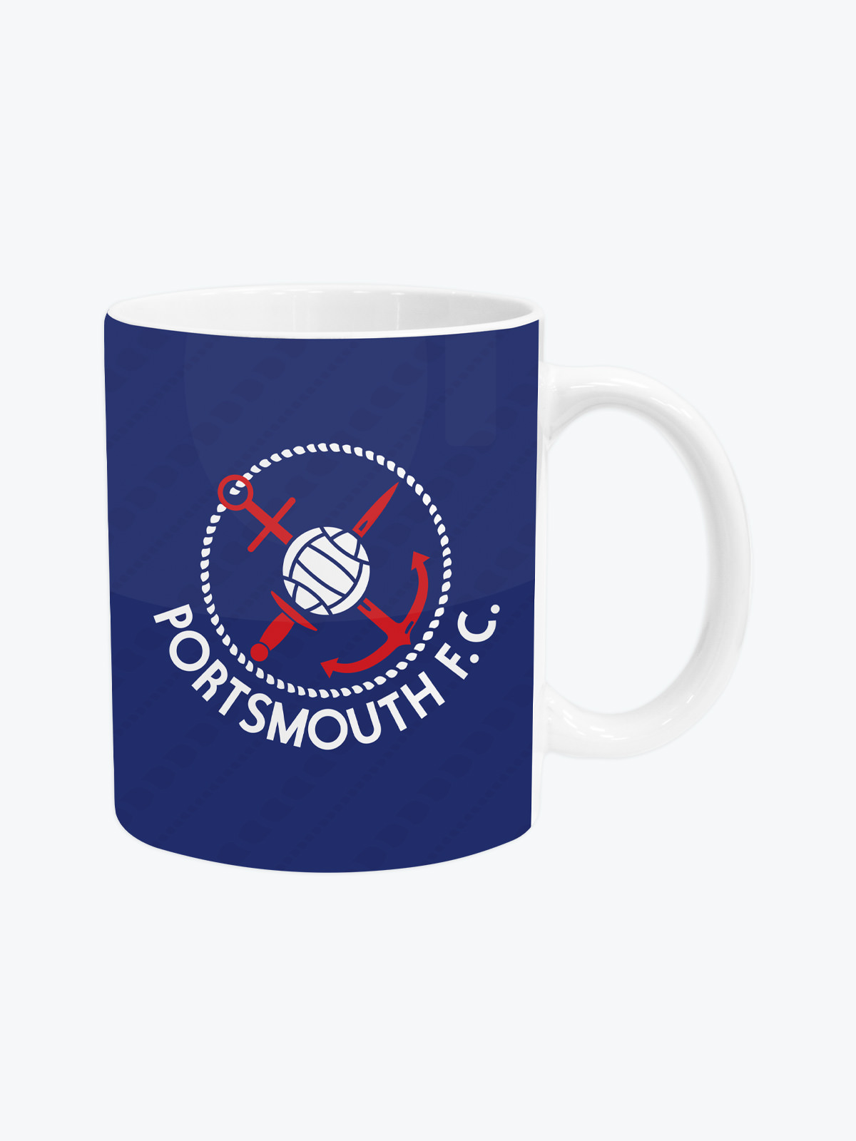 Picture of HALF & HALF ANCHOR CREST MUG