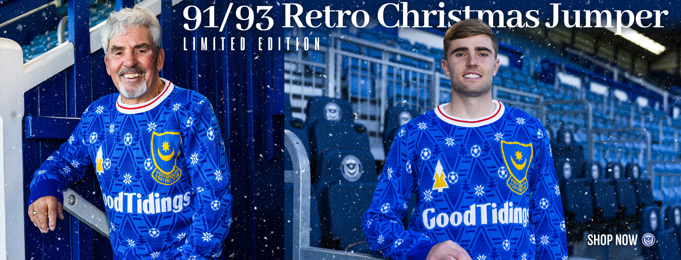 Portsmouth FC Christmas Jumper
