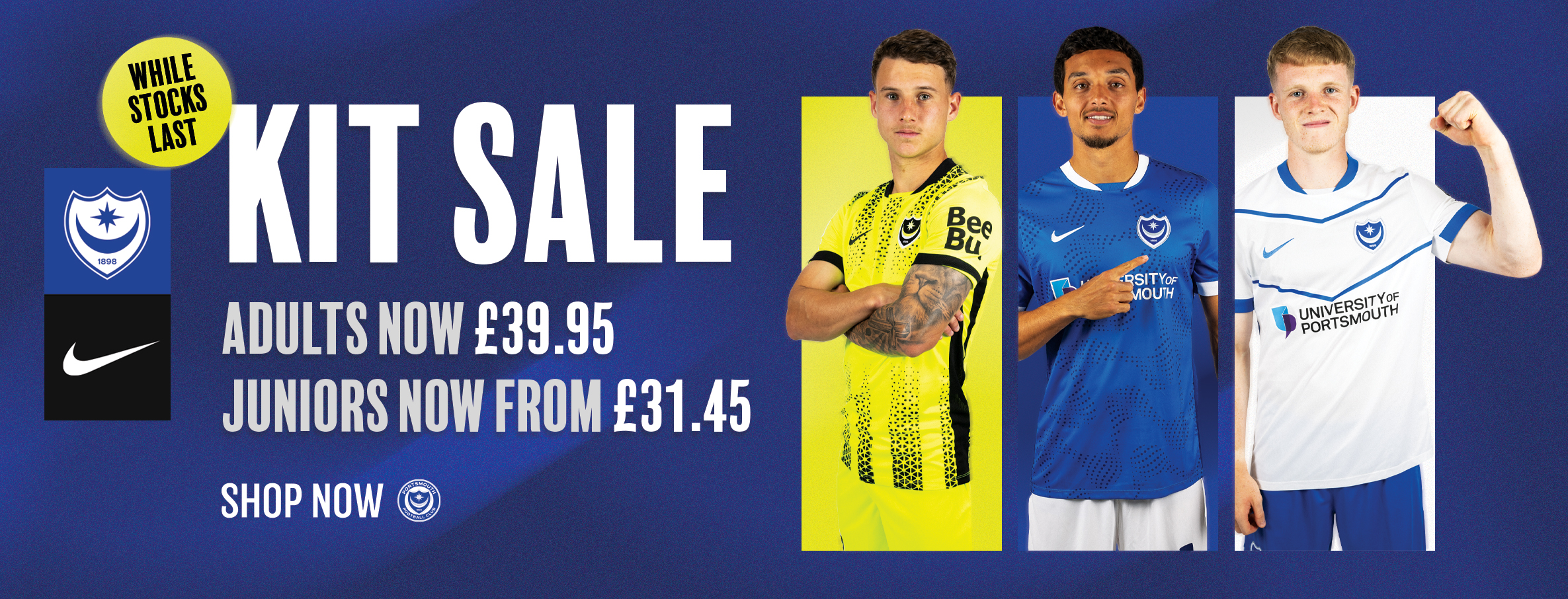 Kit Sale | Home, Away & 3rd Shirts from £31.45 