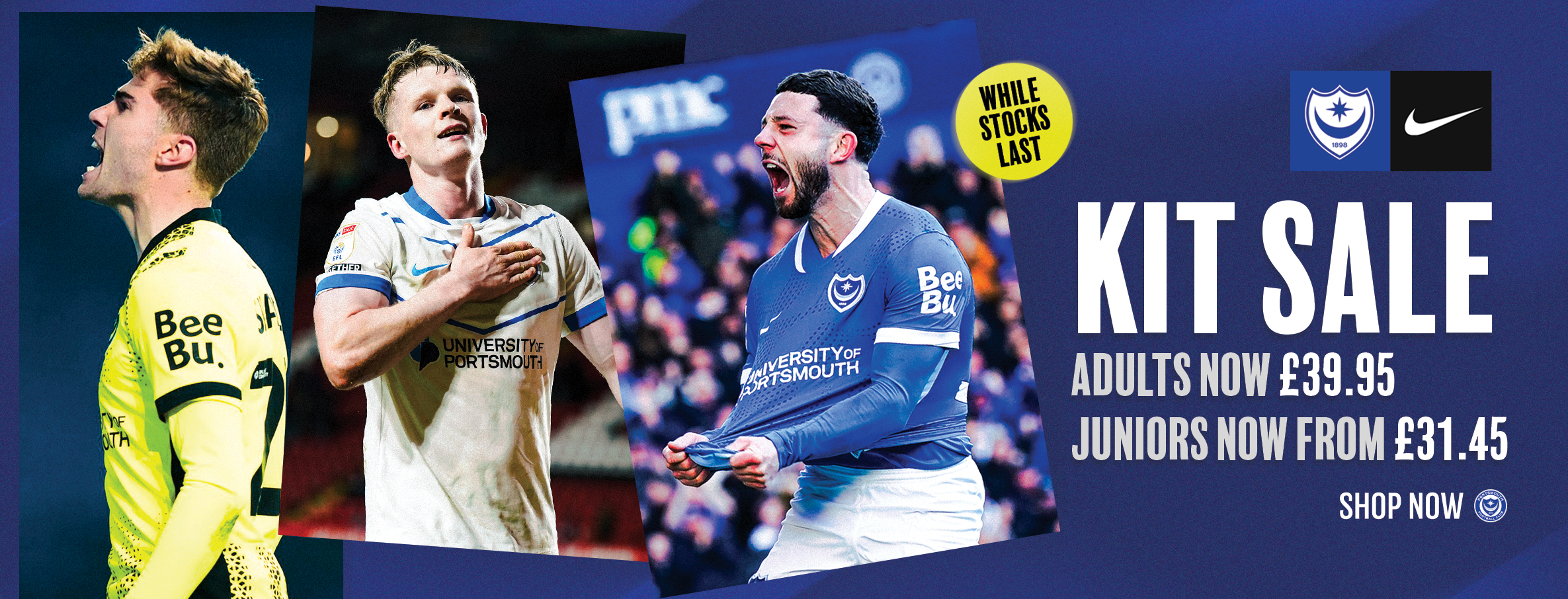 Kit Sale | Home, Away & 3rd Shirts from £31.45