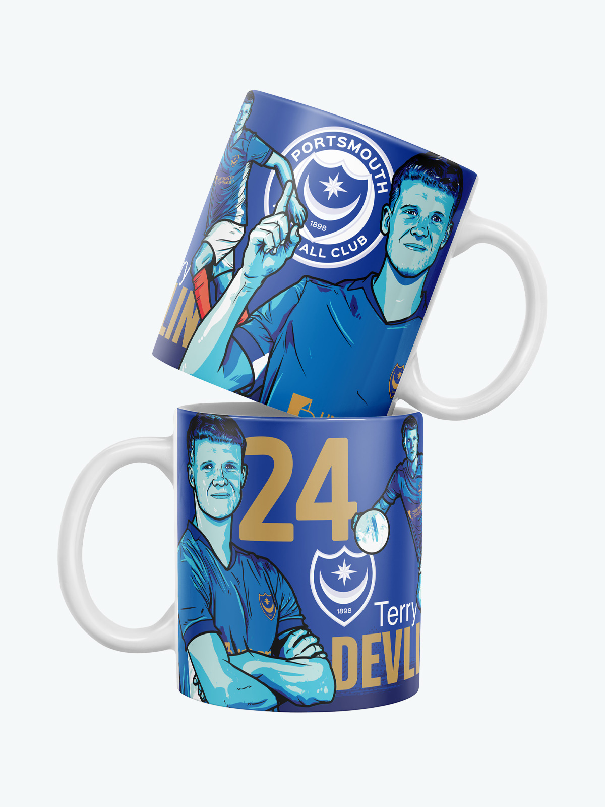 Picture of ILLUSTRATED DEVLIN MUG